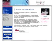 Tablet Screenshot of bomberg.com